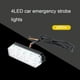 thumbnail image 3 of Baliza para camión, luz LED de emergencia de 4 LED para automóvil y camión, rendimiento comprobado, 3 of 9