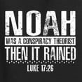 thumbnail image 5 of Wild Bobby Noah Was A Conspiracy Theorist Inspirational/Christian Men Graphic Tank Top, Black, Small, 5 of 5