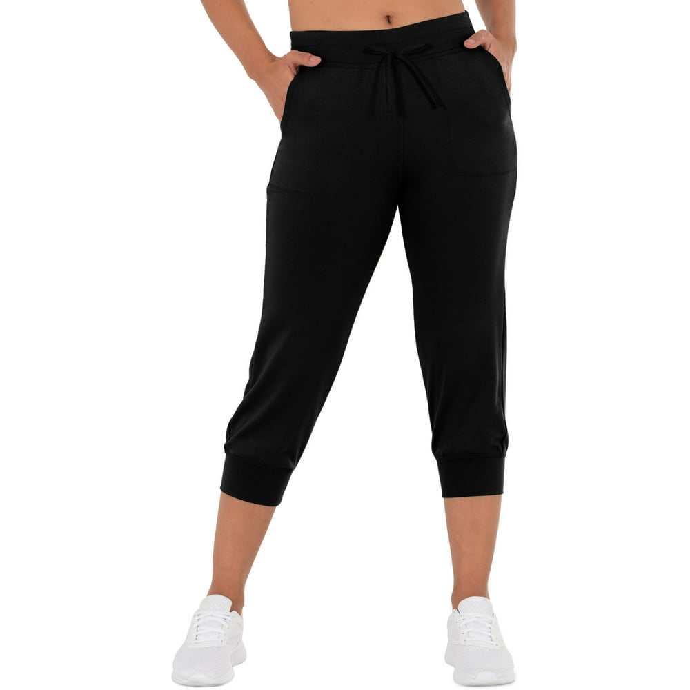 french terry drawstring joggers