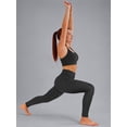 thumbnail image 3 of Rosvigor Womens Yoga Leggings High Waisted Workout Leggings with No Front Seam Tummy Control Stretch Athletic Pants, 3 of 7