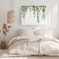 thumbnail image 3 of Green Eucalyptus Leaves Canvas Print Wall Art, Watercolor Retro Leaf Wall Decor Modern Artwork Paintings Pictures for Living Room Framed and Stretched Ready to Hang, 20" x 24", 3 of 9