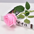 thumbnail image 1 of 10 pcs Artificial Roses Flowers Long Stem Fake Silk Rose for Home Wendding Decorations, 1 of 3