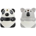 thumbnail image 1 of 2Pcs Automatic Toothpick Holder Cartoon Panda Koala Toothpick DispenseR Plastic Toothpick Box for Kitchen Dining Travel, 1 of 5