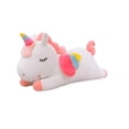 thumbnail image 1 of 50cmunicornio Pony De Peluche Xtellar color blanco Arcoiris Tipo Pegaso Almohada, 1 of 5