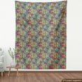 thumbnail image 4 of Ambesonne Retro Fabric by the Yard Upholstery, Colorful Cameras in Squares, 3 Yards, Multicolor, 4 of 5