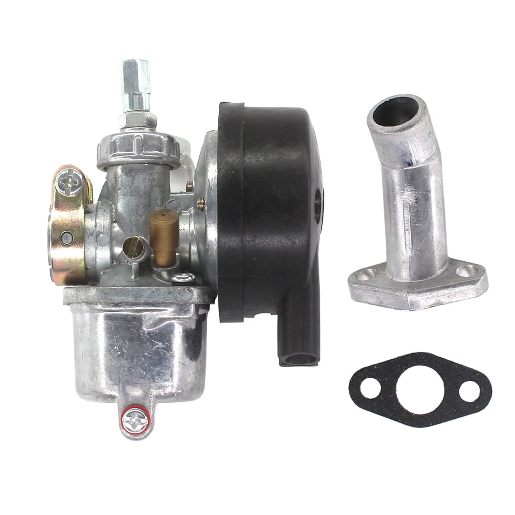 Carburetor For 49cc 50cc 60cc 66cc 80cc 2 Stroke Engine Motorized Bicycle Bike Carb w/ Intake Manifold Gasket Kit