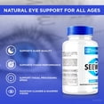 thumbnail image 2 of (2 Pack) Seewell Capsules, All-Natural Pills for Vision Support, Official Formula for Overall Eye Heath, Supplement for Clear Vision, See Well Optical Vitamins Reviews (120 Capsules), 2 of 8