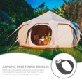 thumbnail image 2 of Phenofice 8Pcs Grey Cloth Awning Pole Fixing Buckles for Canopy Anchors and Fixators, 2 of 8