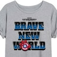 thumbnail image 3 of Marvel Captain America: Brave New World - Logo - Women's Oversized Tee, 3 of 5
