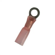 22-18 1/4 IN Red CS Heat Shrink Ring 5Pc
