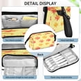thumbnail image 4 of Nylon Fish Mouth Pencil Case with Large Capacity Zipper Pencil Pouch Cute Maple Leaf Pencil Bag Organizers, 4 of 7