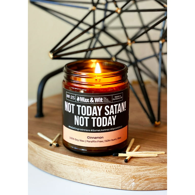 WAX & WIT Funny Candles, Aromatherapy Candle, Non Toxic Natural