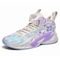 thumbnail image 1 of BINQER Zapatillas de baloncesto de caña alta for hombre, zapatillas deportivas for correr al aire libre y tenis, 1 of 7