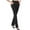 ZD-Black, variant on CFLVAEK Flare Dress Pants Women Tummy Control Elastic High Waisted Work Slacks Soft Bootcut Plain Color Office Trousers Casual Tall Length Lounge Business Pants XXL Gray