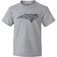 thumbnail image 3 of Inktastic North Carolina Word Salad Youth T-Shirt, 3 of 5