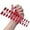 style1, variant on RAGUPEL 24Pcs Glue on Nails for Women,Dark Red Short Press on Nails,Matte Finish Stick on Nails for Women,Best Press on Nails for Daily Life,Style1