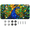 Multicolor 1, variant on ADECORIVY Brown Christmas Trees License Plate, Aluminum Decorative Novelty Vanity Tag with 4 Holes, Front Plate for Men Women Car Tag Accessories, 6 x 12 inch