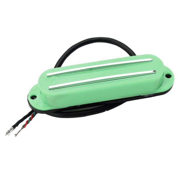 Pastilla Humbucker SSS de doble riel caliente Yuyangstore 1 uds verde