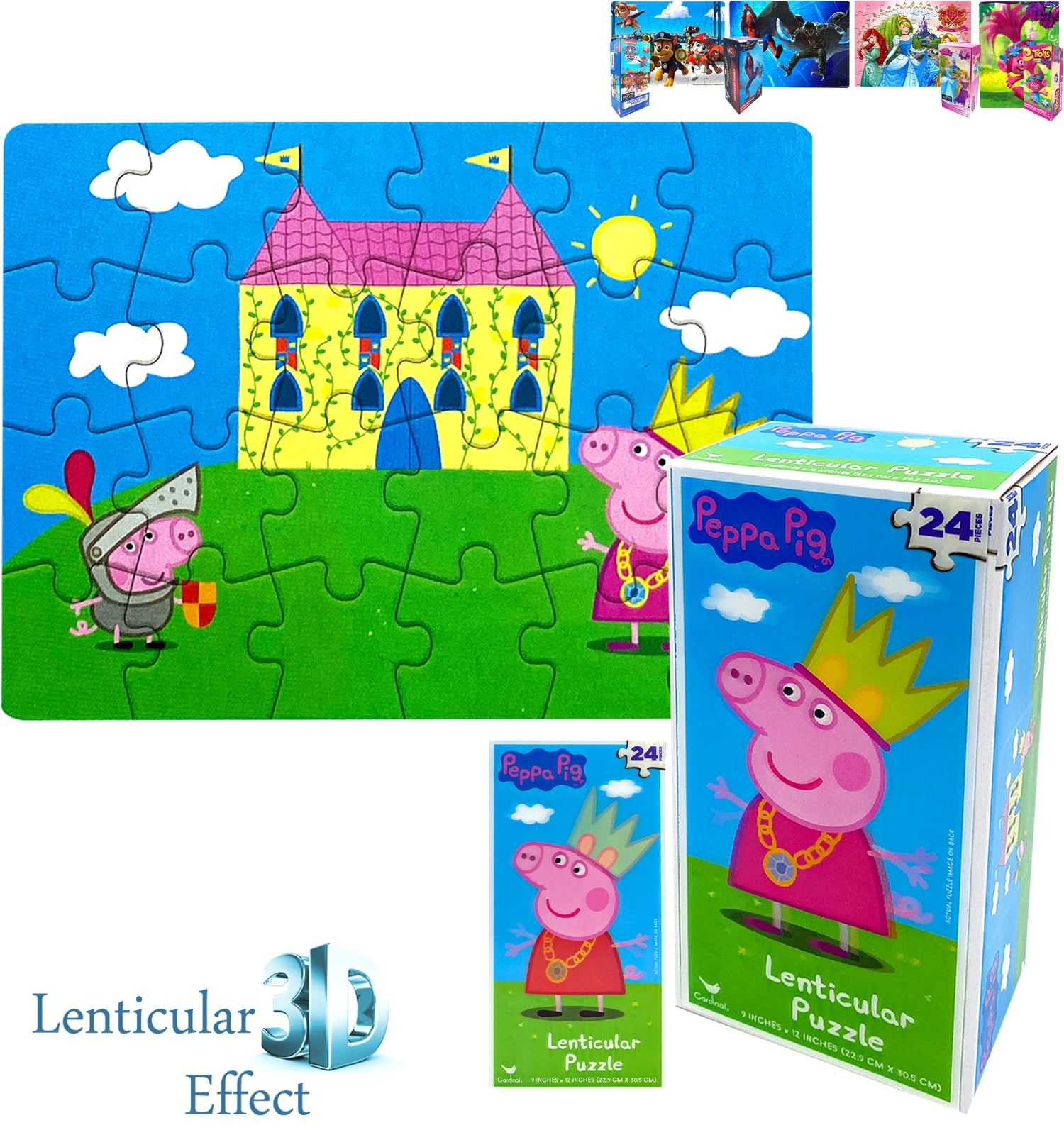 peppa pig 3d puzzle