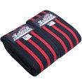 thumbnail image 2 of Schiek Sports Model 1152 Heavy-Duty Cotton Elastic Elbow Wraps - Black/Red, 2 of 3