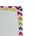 thumbnail image 3 of Ambesonne Colorful Fitted Sheet 2 Pcs Set, Rainbow Chevron Fun, King, Multicolor, 3 of 3