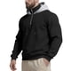 thumbnail image 5 of WILLBEST Sudadera con Capucha Pesada con Cremallera y Cuello Alto, Sudadera Cómoda para Uso Informal y Actividades Al Aire Libre. XXXGrande, 5 of 8