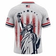 thumbnail image 3 of TQWQT Men's National Team Patriotic Shirts 2026 Fan USA Soccer Jersey Short Sleeve Round Neck T Shirts Football American Flag Graphic Tee Gray XL, 3 of 8