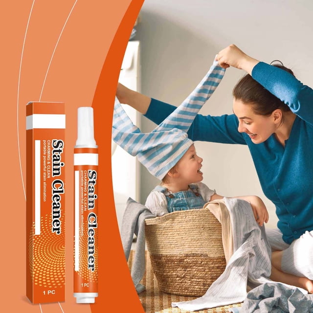 Quitamanchas En Forma de Bolígrafo, Lavable, Portátil, Limpiador Instantáneo Sin Agua, Potente Quitagrasas, 9 Ml