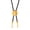 Round five corners, variant on Stylish PU Leather Alloy Bolo Tie Necklace Cord Necktie For Men and Women