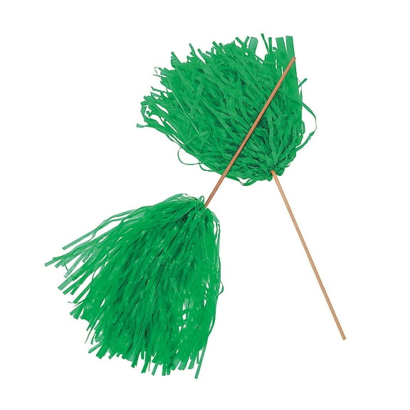 Green Spirit Pom Pom (24Pcs) - 24 Pieces