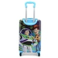 thumbnail image 3 of Disney Toy Story 20" Hardshell Luggage - Woody Buzz Cute & Durable Hard-side Suitcase for Travel with Spinner Wheels 20"x12"x8", 3 of 7