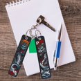 thumbnail image 7 of Jiibva Dragon Embroidery Key Fobs Japanese Keychain Art Keychains keychain pendant For Motorcycles Cars Fashion Key Rings Accessories, 7 of 7
