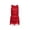 R32 RD1, variant on Curuila Toddler Child Girls Dance Dress With Tassels Solid Color Crew Neck For Performance Soft Casual Dresses Size 4-5 Years