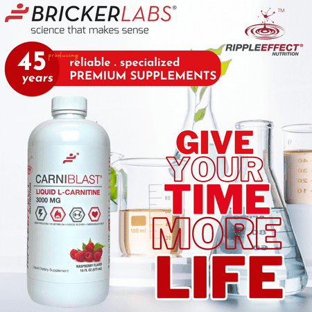Bricker Labs - Carniblast 3000 mg Raspberry 16 oz