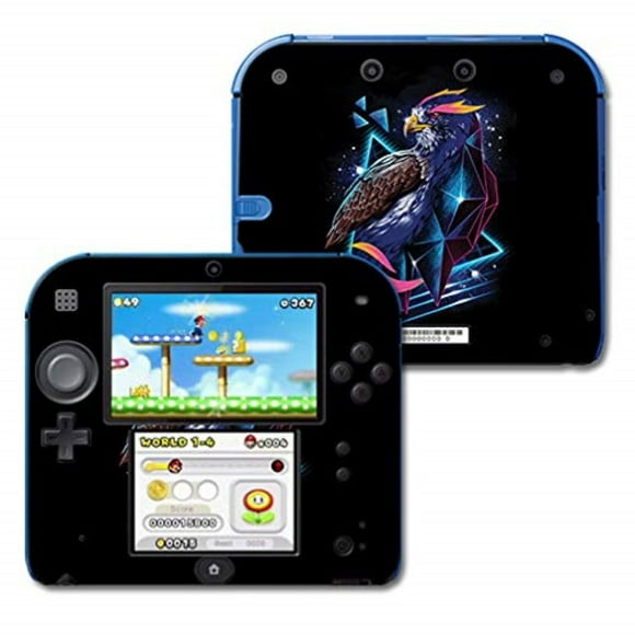 MightySkins Skin Compatible with Nintendo 2DS - Heroic Hawk | Protective, Durable, and Unique Vinyl Decal wrap Cover | Easy to Apply, Remove, and Change Styles | Made in The USA