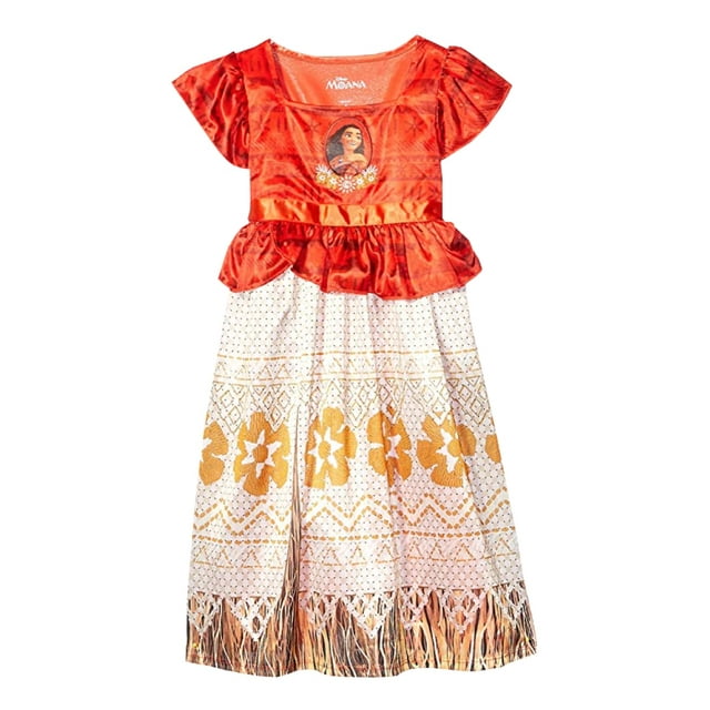 Vestido Princess Fantasy Disney Moana Ocean Princess 3 para niñas