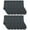Charcoal, variant on Boys Rib Dress School Uniform Crew Socks 12 Pair Pack