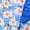 Blue, variant on EnJoCho Girls Midi Flower Dress with Ruffl𝖾 Short Sleeve Kids Ruched Smoc𝗄ed Ruffl𝖾 A-Line Casual Maxi Dresses for Holiday