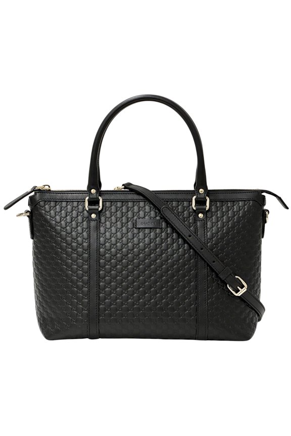 Pre-Owned Gucci GUCCI Women's Handbag, Micro GG Shima, 2-way Leather Handbag/Shoulder Bag,...