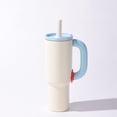 thumbnail image 2 of Vaso Térmico de Acero Inoxidable de 40 Oz con Pajita y Aislamiento para Hielo, Gran Capacidad, con de Café, Color ., 2 of 5