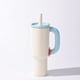 thumbnail image 2 of Vaso Térmico de Acero Inoxidable de 40 Oz con Pajita y Aislamiento para Hielo, Gran Capacidad, con de Café, Color ., 2 of 6