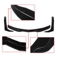 thumbnail image 3 of NINTE Front Lip for 2014-2019 Chevrolet Corvette C7 Stingray Stage 3 ABS Bumper 3PCS, 3 of 10