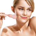 thumbnail image 4 of Clearance! Brush New Single Curve Long Handle Plastic Handle Loose Powder Brush Small Waist Fiber Wool PVC Box Beauty Makeup Tools, 4 of 8
