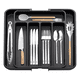 thumbnail image 1 of Organizador Bandeja De Cubierto Extensible 8 Compartimientos Malubero Negro, 1 of 5