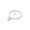 thumbnail image 2 of Unique Bargains Curtain Rings Plastic Drapery Ring with Snap Closure for Curtain Rods White 10 Pcs, 2 of 3