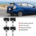 thumbnail image 3 of Tire Pressure Monitoring Sensor, 4 Pcs Car TPMS Tire Pressure Monitoring Sensor For Lancer Outlander 2008-2010  56053030AC, 3 of 8