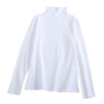 thumbnail image 2 of BONIXOOM Fall Sweaters For Women Baggy Fit Sweater Pullover Casual Crew Neck Sweaters For Girls White M(US:6), 2 of 5