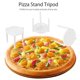 thumbnail image 5 of 100 Pcs Pizza Stand Tripod Support Frame Plastic Saver Box Protector Container Reinforcement Baking Pan Kitchen Dining Bar Pizza, 5 of 5