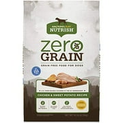 Angle View: Rachael Ray Nutrish Zero Grain Natural Dry Dog Food, Chicken & Sweet Potato Recipe, 14 Pounds, Grain Free