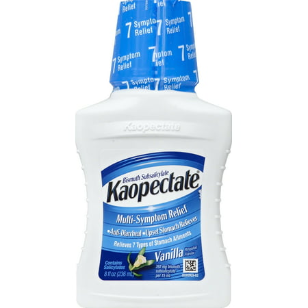 Kaopectate Anti-Diarrheal & Upset Stomach Reliever, Vanilla, 8 Fl (Best Medicine For Diarrhea Philippines)